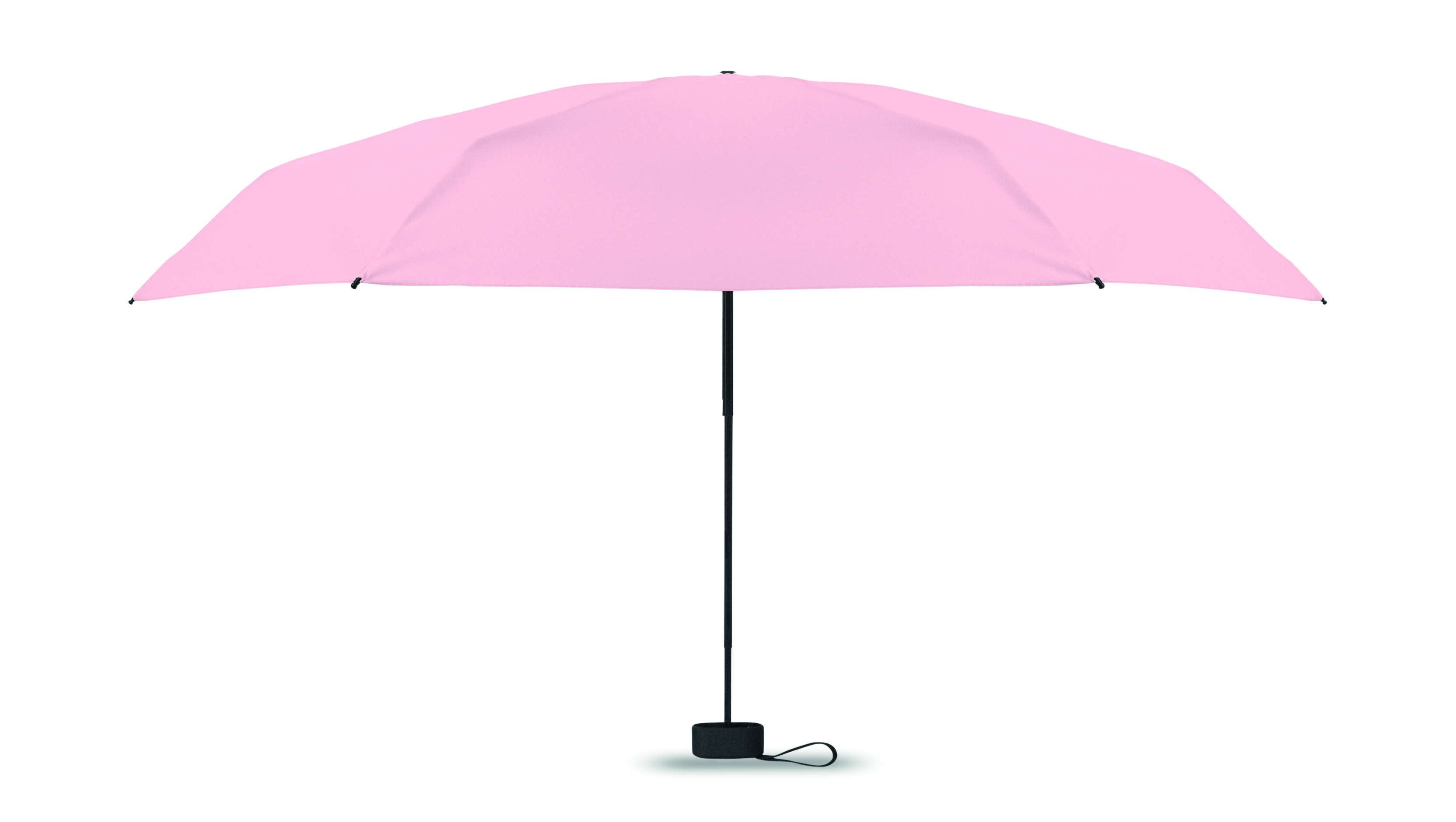 Parapluie compact 19" personnalisable 5 plis Portland Sin rose bébé